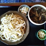 伊佐沼庵 - きのこ汁つけうどん　700円