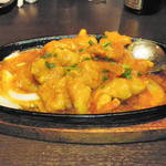 盤古茶屋 - 「甘い辛い鉄板海老」