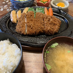 とんかつ大町 - 「特製ロースかつ定食」