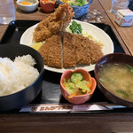 Tonkatsu Oomachi - 「海老かつ定食」