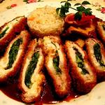孫吉 - ポークフローレンス風（１３００円）