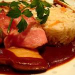 孫吉 - ポークフローレンス風（１３００円）