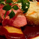 孫吉 - ベーコン・エリンギ・バターライス付き