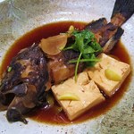 旬菜割烹 和しん - ガシラの煮付け