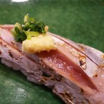 築地寿司清 - カツオの握り