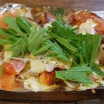 Okonomiya & Oteppanya Hibiki - やきトマ豚チーズ ￥550