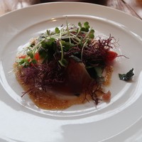 キハチ 青山本店 - 本日の魚介のカルパッチョ シェフのおすすめスタイルで
