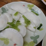 焼き鳥野島 - （2019/3月）蕪の漬物