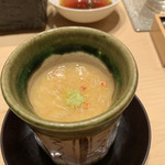 鮨 由う - 茶碗蒸し蟹餡掛け
