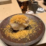 鮨 由う - 愛媛県八幡港産 甘鯛松笠揚げ 唐墨がけ