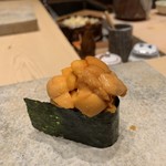 鮨 由う - 北海道産 エゾバフンウニ軍艦