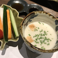 SAI.teppan - 野菜スティック&スープ