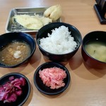 天ぷら まる喜 - まる喜定食です。(2019年4月)