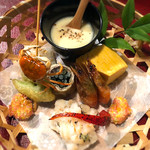 ざんぐり綾富 - 焼肴八寸