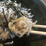 はたよ食堂 - だしダクなしらす丼