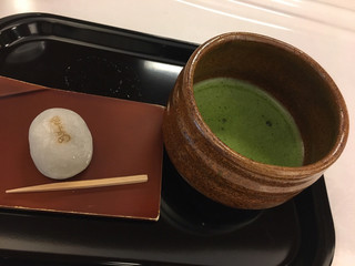 Kiyomechaya - 抹茶・きよめ餅セット　500円