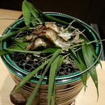 祇園 又吉 - 琵琶湖産若鮎炭焼き