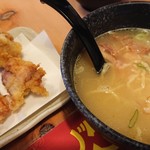 鳥貴族 - ちびがいたのでラーメン頼みました いい感じのミニサイズ