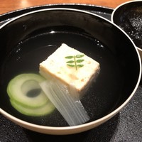 浅草むぎとろ 本店 - 御椀 蟹しんじょ