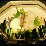 蓬左茶寮 - ＝もがれい 昆布〆＝