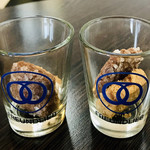 カフェ フロインドリーブ - サービスで付いてくる焼き菓子