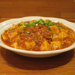 中国料理 堀内 - 納豆と豆腐の激辛焼きそば