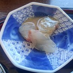 旬魚 旬菜 咲くら - 鯛の胡麻漬け