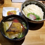 ラーメン巌哲 - 創作塩つけ麺「胡椒鯛〜フィッシュティッカ風〜」