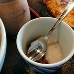 中国山地蕎麦工房 ふなつ - 甘い蕎麦がき