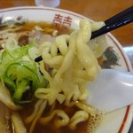 煮干中華 あさり - ぶっとい麺デス