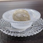 京松蘭はなれ - ほうじ茶アイス