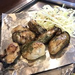 まる麺 - かき(ポン酢)