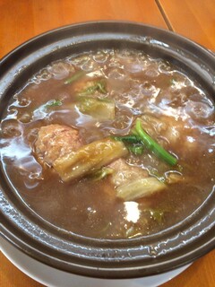 彩雲瑞 - 本日のおまかせ料理
白菜と肉団子の土鍋煮込み