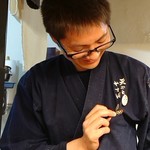 天ぷら やす田 - オリンピックの金バッジ