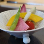 京松蘭はなれ - 生野菜