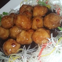 中国料理 豪華 - 黒酢の酢豚