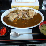 お食事処 たくみ - 限定ランチ(から揚げカレー)500円