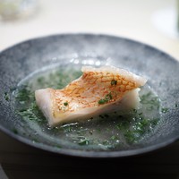 鮨 なんば 日比谷 - 網走のきんきの蒸し物