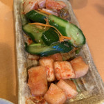 万両 - キムチ盛合せ