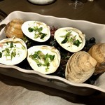 sincere - 北寄貝と山菜 柚子香るブールブラン・ソース