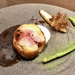 sincere - ホロホロ鳥の炭火焼き トリュフ・ソース