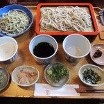 うるしや - 組合せ蕎麦（名代おろし、田舎風せいろ）