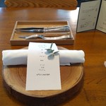 villa del nido - テーブルセッティング