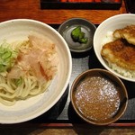 江戸屋 - おろしうどんとプチソースカツ丼セット（ランチパスポート使用）