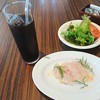 夜光杯 - 料理写真:ランチコース  1,600円(税込)の、前菜(タイのカルパッチョ)と、ドリンク
