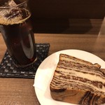 Kikohi - アイスコーヒーとチョコブレッド