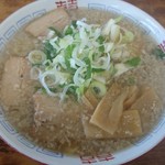 喜多方ラーメン 伊藤 - 背脂ラーメン（大盛り）