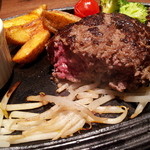 ハンバーグ切り口