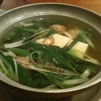 馳走いなせや - 九条ネギとつくねの小鍋