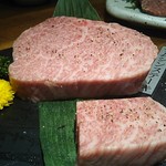 和牛 まつした - 追加単品 ﾗﾑｼﾝｽﾃｰｷ100ｇ 3300円 2019年05月